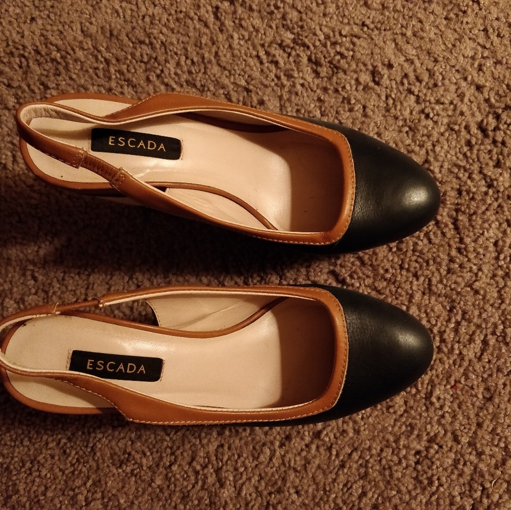 Authentic Escada platform bump